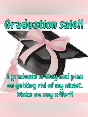 🎀Graduation Sale🎀